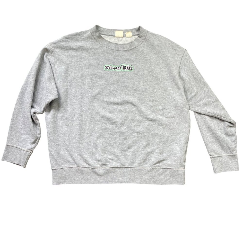 Levi's SilverTab Gray Crewneck Sweatshirt Men's Women's Unisex Size XL Cotton